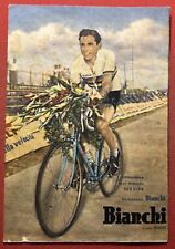 Cartolina - Bicicletta Bianchi - Gomme Pirelli - Campione del Mondo 1953-54