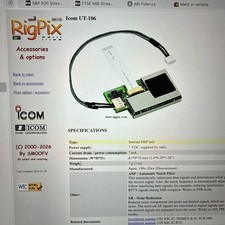 Icom UT106 Scheda DSP