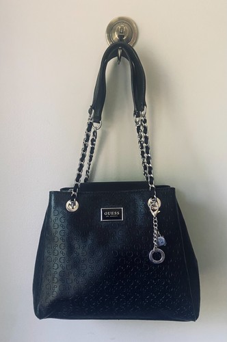Guess ponan black logo - guess,