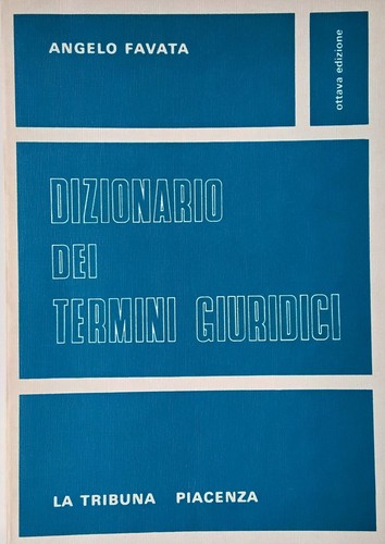 Dizionario dei termini - dei,