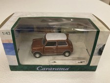 Modellino Austin Mini Cooper Cararama 1:43 Marrone/Bianco 1965 - Boxed