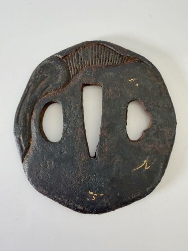 Ferro giapponese katana tsuba - ferro,