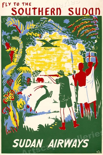 Poster viaggio safari - , africano
