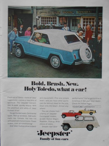 1967 jeepster convertible - jeepster,