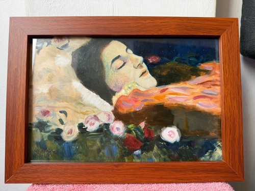 Gustav klimt dipinto olio - gustav, klimt,