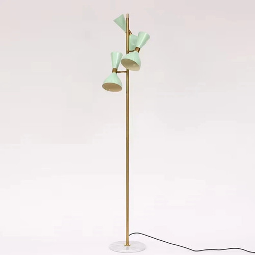 Lampada terra ottone - da,