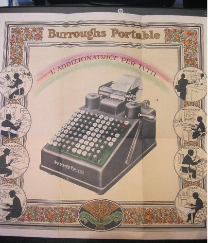 Anonimo burroughs portable - anonimo,,