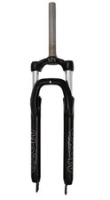 Forcella Ammortizzata a Molla 26" M-25 MTB Nero - Serie Sterzo 28,6mm MVTEK