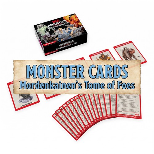 Carte mostro - d&d,