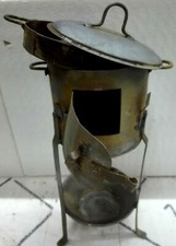 Fornacella castagne in ferro caldarroste miniatura Napoli San Gregorio Armeno