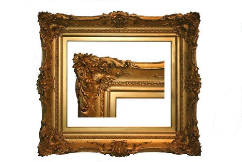 Cornice foglia oro stile - , luigi