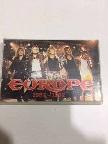 Europe 1982 1992 rare cassette - rare,