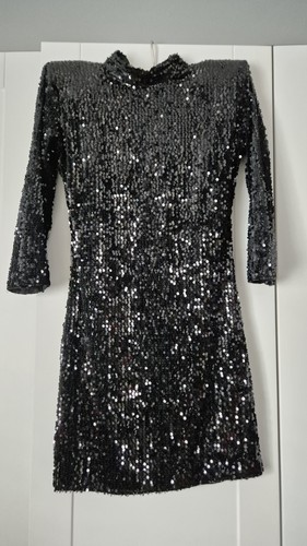 Zara basic mini abito nero - abito,