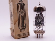 Tubo TELEFUNKEN EF804S nuovo in confezione originale / New old stock in box