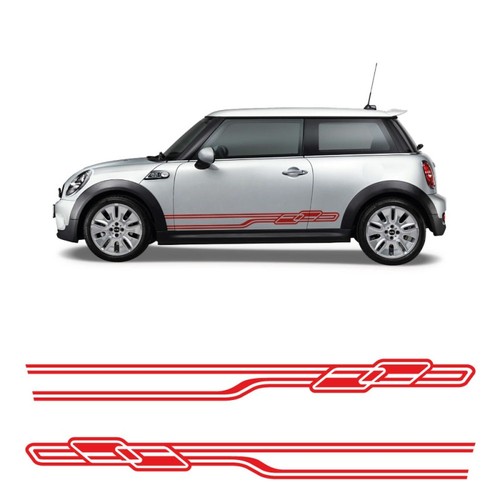 Adesivi striscia laterale jcw - laterale,