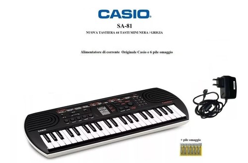 Casio sa81 pianola tastiera - casio,