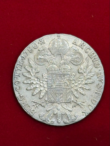 Moneta argento 1780 maria - argento, sf