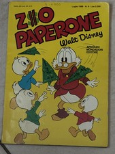 ZIO PAPERONE NUMERO 9 MONDADORI ANNO 1988 PRIMA EDIZIONE