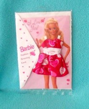 Biglietto Auguri Moda Barbie