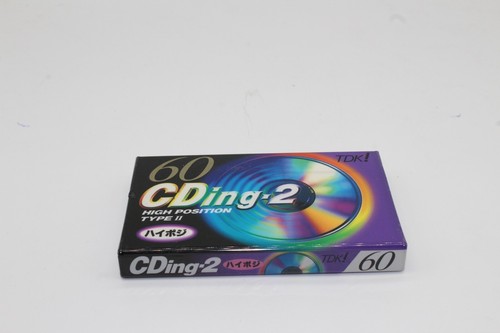 Blank audio cassette tape - cassette, tdk