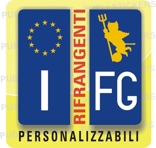Adesivi blu rifrangente - blu,
