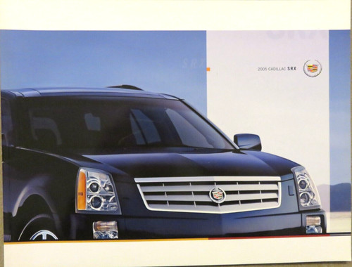 Brochure depliant cadillac - depliant, srx