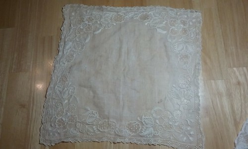 Antico fazzoletto vittoriano