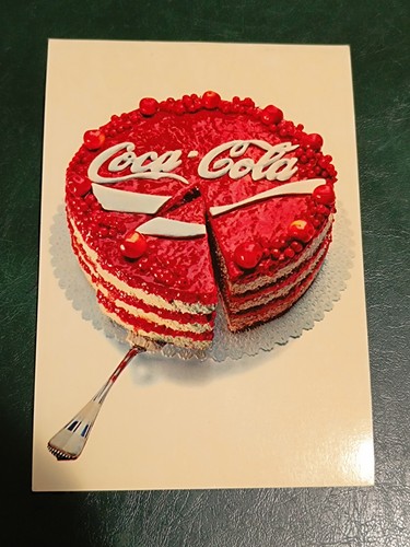 Cartolina coca cola - coca-cola,