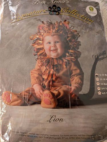 Costume bambino leone tom - leone,