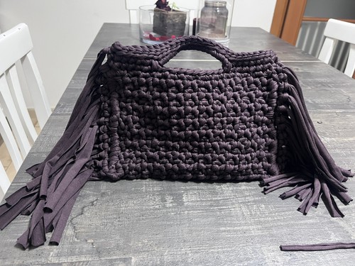 Borsa uncinetto fatta mano - borsa,
