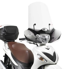 169A GIVI Parabrezza Trasparente per Suzuki Sixteen 150 2008 2009 2010 2011 2012