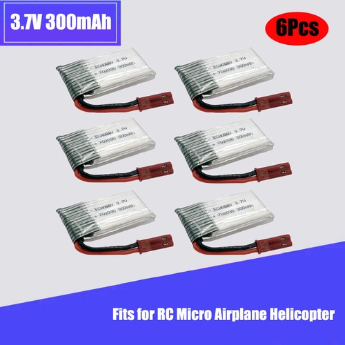 6pcs 300mah 20c - 300mah, lipo