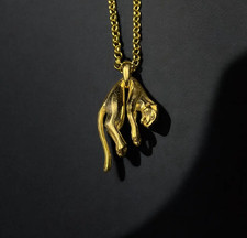 Collana pantera oro - , argento