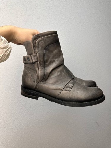 Scarpe stivali pelle buffalo - scarpe,
