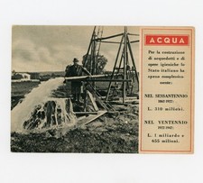 Fascismo Opere Acqua PNF