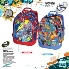 Zaino dream scuola tinta - zaino,