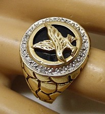 Anello uomo diamante naturale