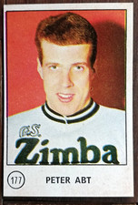 N.177 PETER ABT-FIGURINA CICLISMO EDIZIONE FOLGORE COLLEZIONE 1967-NEW