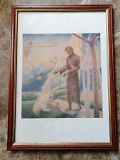 GERARDO DOTTORI Litografia  SAN FRANCESCO 48x35