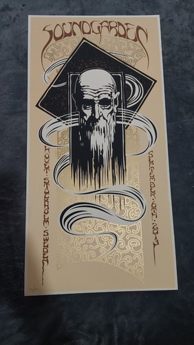 Soundgarden poster stocholm - poster,,