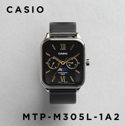 Casio mtp m305l - casio, lunar