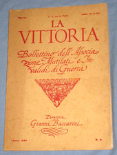 LA VITTORIA Marzo 1931