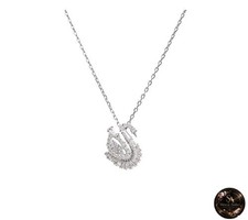 Collana swarovski cigno - collana,