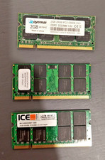 Lotto 3 Ram SoDimm DDR 2 da 2