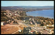 Canada SUNDRIDGE Ontario cartolina anni 60 veduta aerea