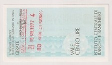 Miniassegni  Compensati - 100 Lire I.C.B.B.