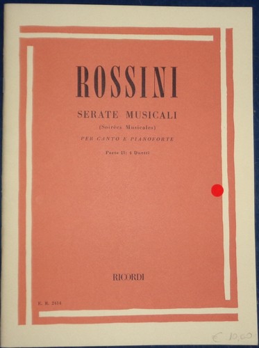 Rossini serate musicali - serate,