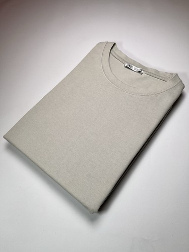 Shirt girocollo zara beige - girocollo,