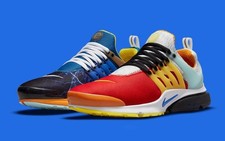 Nike Air Presto What The OG colori rosso blu lampo taglia small S adatte per UK 6-8