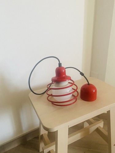 Lampadario spirale metallo - lampadario,